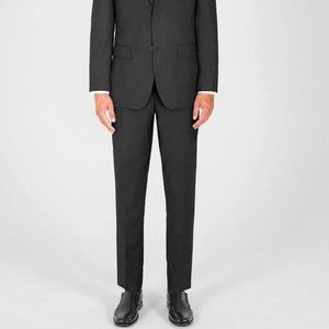 Black Slim Suit Pants